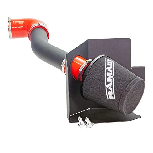 Red - Ramair Air Filter Induction Intake Kit for Ford Fiesta mk8 1.0 Ecoboost