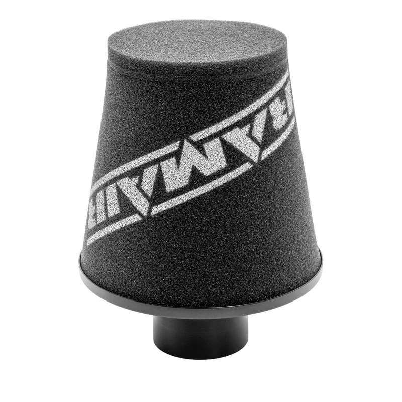 Medium Black Aluminium Induction Filter Universal - 90mm OD