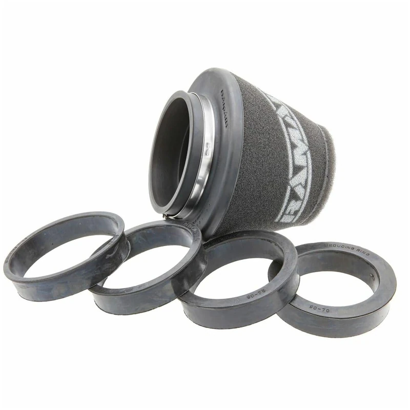 70mm 76mm 80mm 85mm 90mm ID Neck - Polymer Base Neck Cone Air Filter