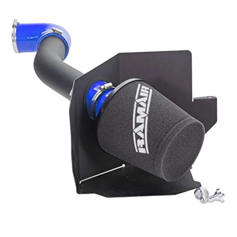 Blue - Ramair Air Filter Induction Intake Kit for Ford Fiesta mk8 1.0 Ecoboost