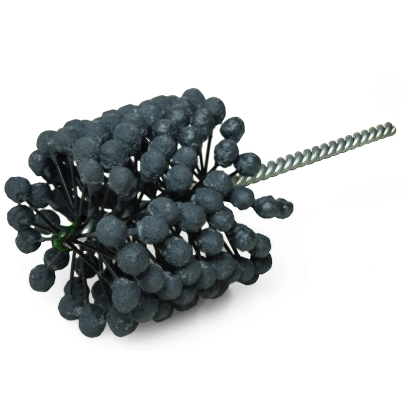 Weiler 34262 CrossFlex Heavy Duty Bore Brush 3-1/4 Diameter 120SC Grit