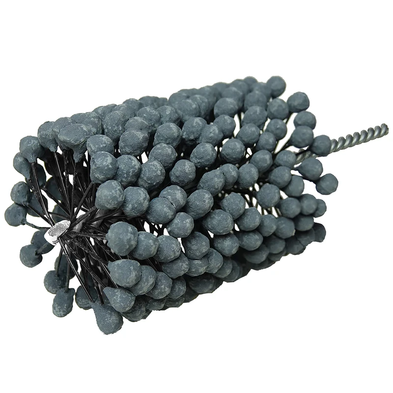 Weiler 34277 CrossFlex Heavy Duty Bore Brush 4 Diameter 320SC Grit