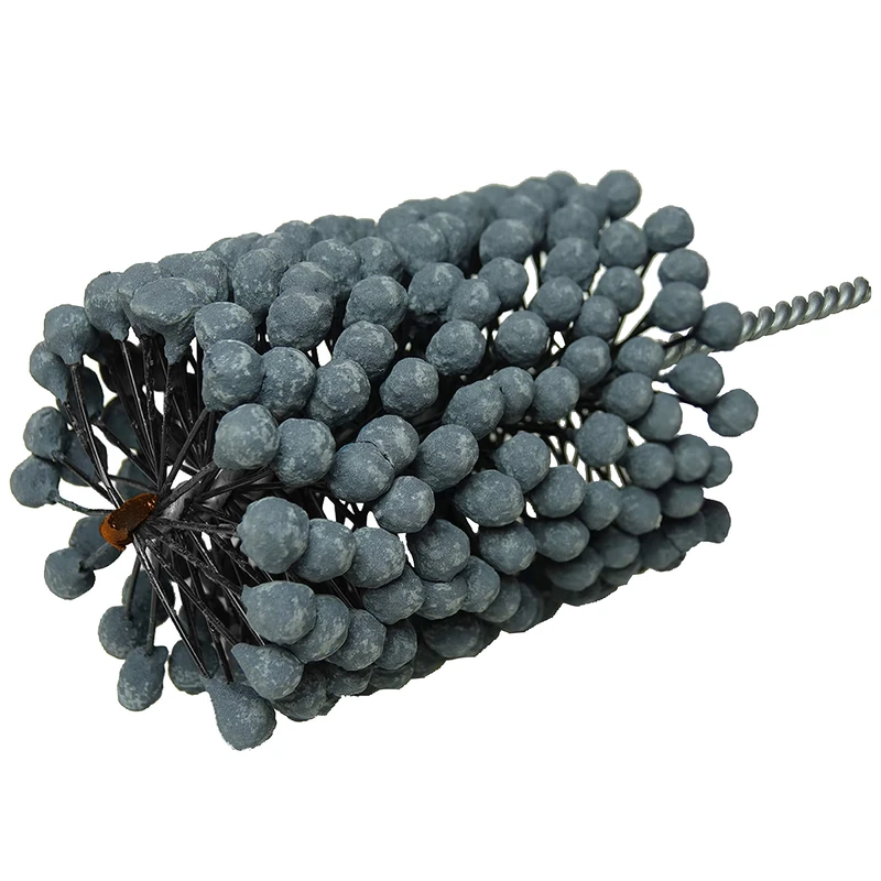 Weiler 34276 CrossFlex Heavy Duty Bore Brush 4 Diameter 240SC Grit