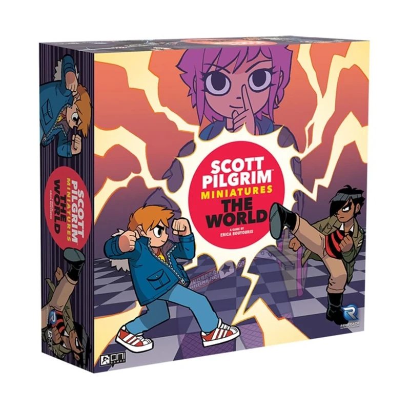 Renegade Game Studio | Scott Pilgrim Minatures: The World | Miniature Game | Ages 14+ | 2 to 4 Players | 45 to 60 Minutes Playing Time