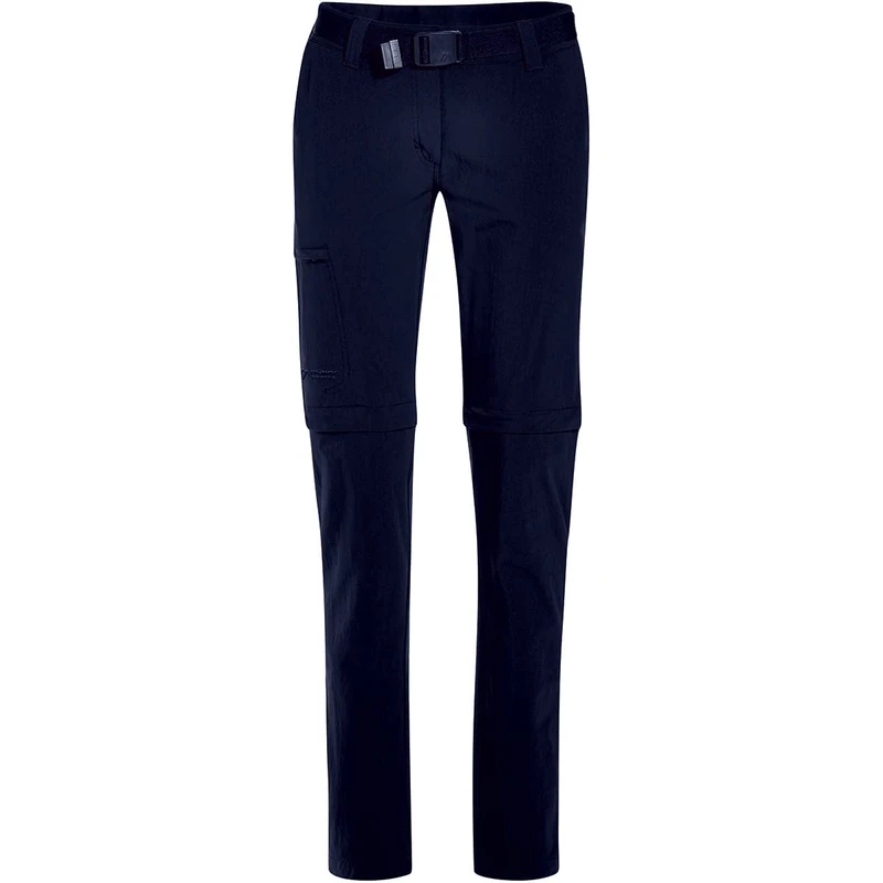 maier sports Inara Slim Zip, Women's Hiking Trousers, Water-Repellent Trousers for Trekking and Hiking, Close-Fitting Cut, Zip-Off Function, PFC-Free, mSTRETCH pro 4 & dryprotec