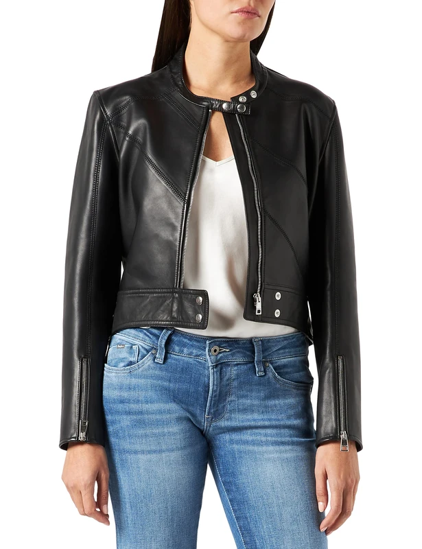 Just Cavalli Women's Kaban Donna Sportsjackets, Nero, 46