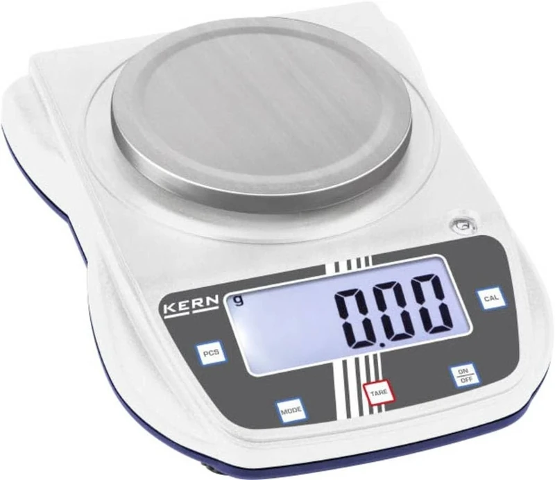 Kern EHA 500-1 - Precision Balance with Robust Stainless Steel Weighing Plate, The Compact All-Round Model, Weighing Range [Max]: 500 g, Readout [d]: 0,1 g, Weighing Plate: Ø 105 mm (Stainless Steel)