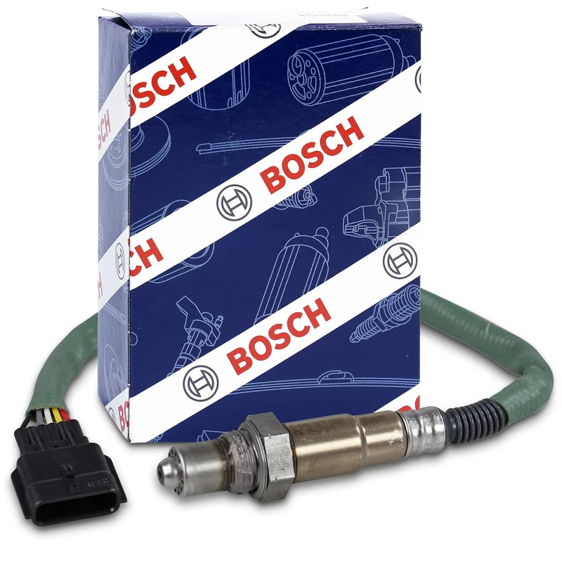 Bosch 025802700A - Lambda sensor with vehicle-specific connector