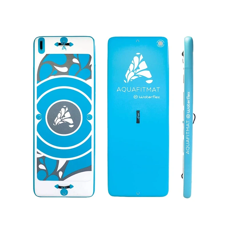 Waterflex WX-AQUAFM-Coach Coaching Mat Aquafitmat-L220 L81 cm x EP 12 cm Non-Slip EVA Coating High Stability, Multi-Coloured