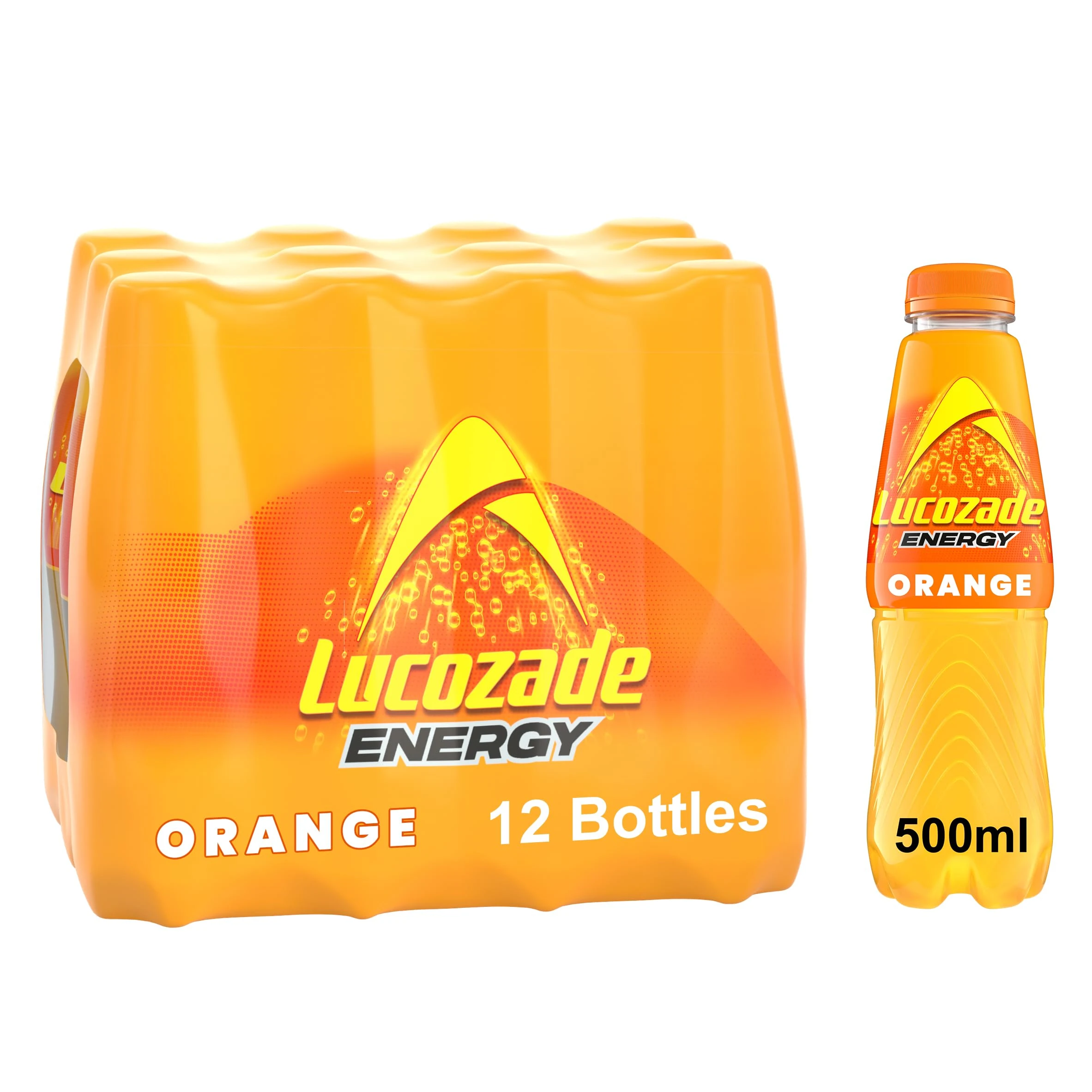Lucozade Energy Orange 500ml (Pack of 12)
