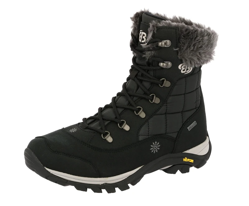 Brütting Women's Himalaya Snow Boots Black Size: 10 UK - Image 1