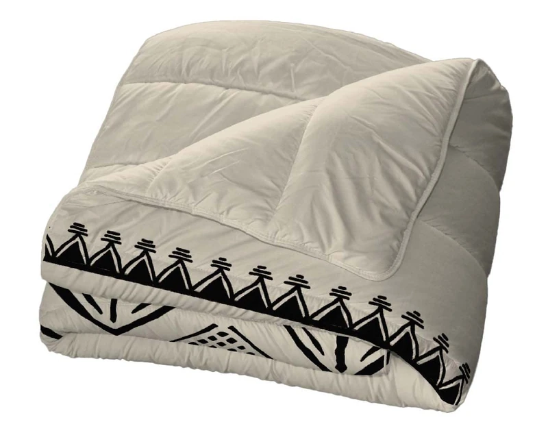 Blue Câlin Duvet Polyester 220 x 240 cm Multi-Coloured