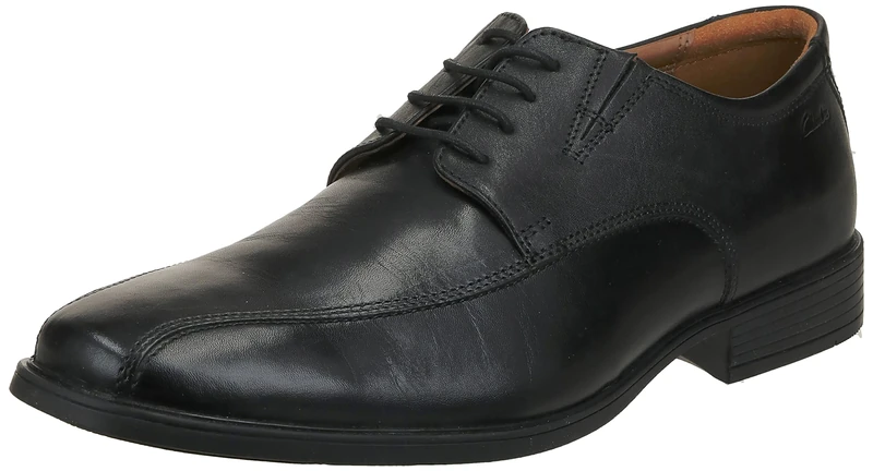 Clarks Men's, Tilden Walk Oxford Black 12 M