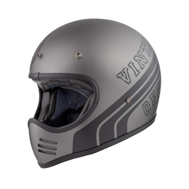 Premier HELMET MX BTR 17 BM,GREY/BLACK,XS