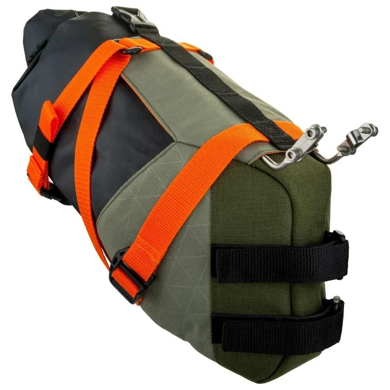 Birzman Packman Saddle Pack with Waterproof Carrier – 5.5L Durable Bikepacking Bag for Touring, Commuting, and Adventure Rides – Lightweight, Adjustable, and Weatherproof Storage Solution - Image 1