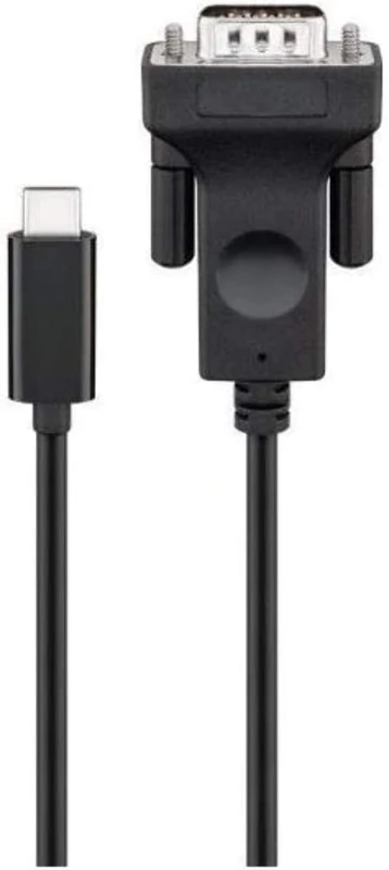 MicroConnect USB - C to VGA 1.8 m. Black