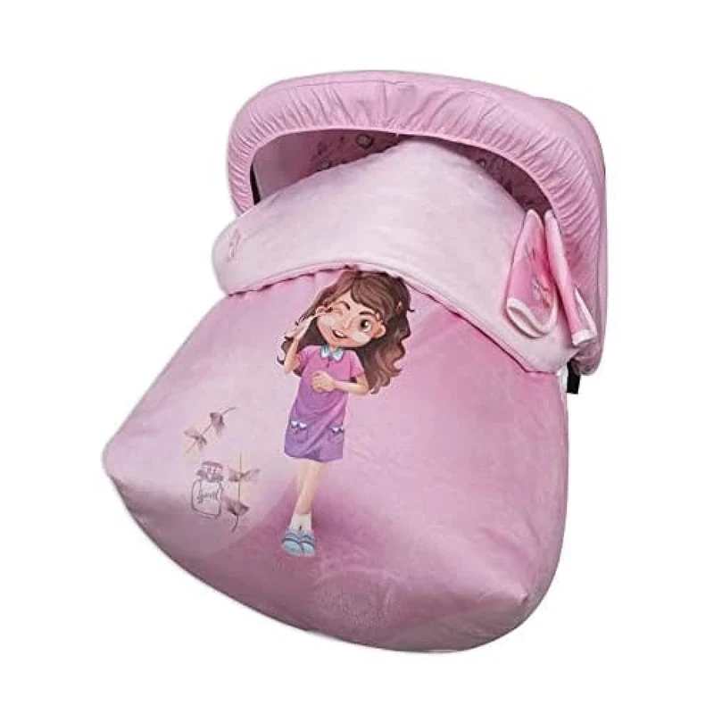 Babyline Group 0 Waterproof Sleeping Bag with Hood and Harness Cover Beauty Gir – Sleeping Bags for Girls