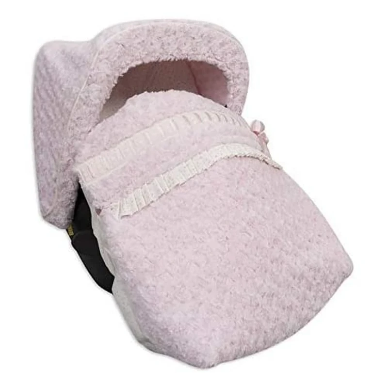 Babyline Group 0 Sleeping Bag with Hood and Harness Cover Dolce Pink – Sleeping Bags for Girls