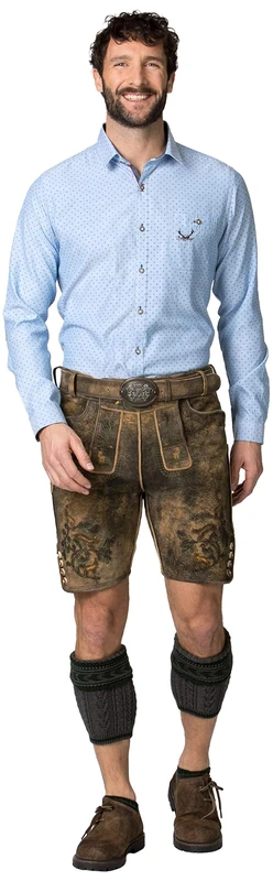 Stockerpoint Men's Hose Hartl Trouser, Oid Spotted Green, W44