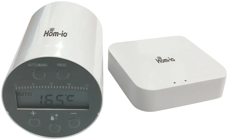 Hom-io wifi valve kit consisting of gateway + 1 thermo-valve