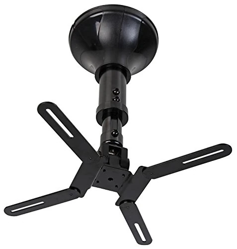 PRO SIGNAL PSG02529 Adjustable Drop Projector Ceiling Mount - Black