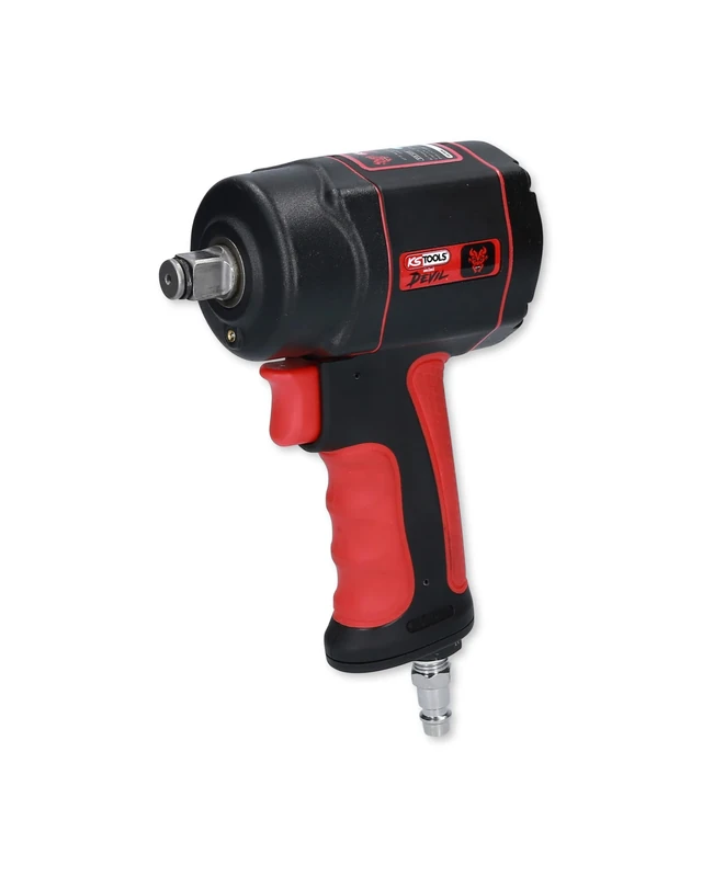KS Tools 515.1315 The miniDEVIL High Performance Compressed Air Impact Wrench, 1/2 Inch, Max. Release Torque 1084 Nm.