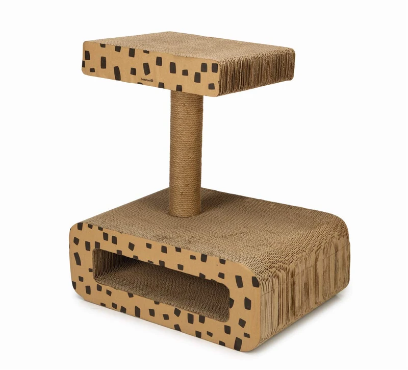 Beeztees K&Bz Scraper Cardboard Toy Jaguar 50 x 35 x 56 cm 200 g - Image 1