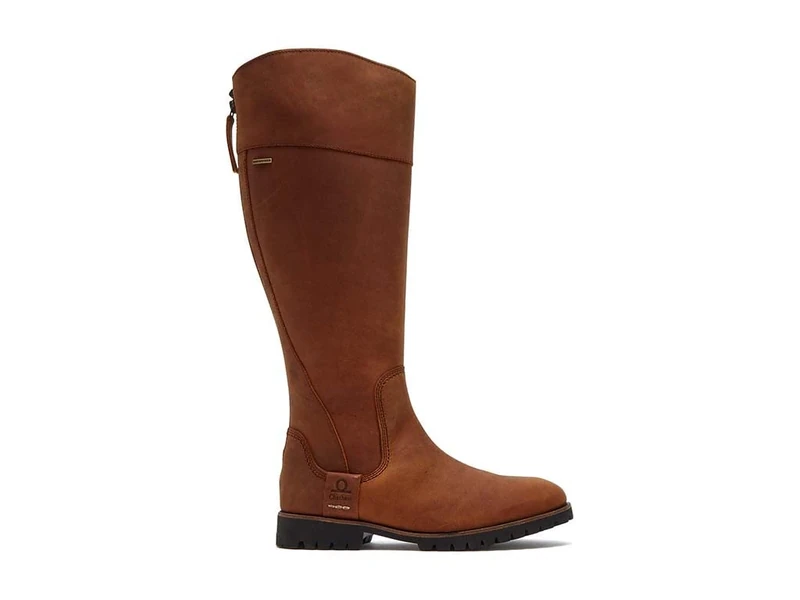 Chatham Women's Gatcombe Knee High Boot, Walnut, 5 UK