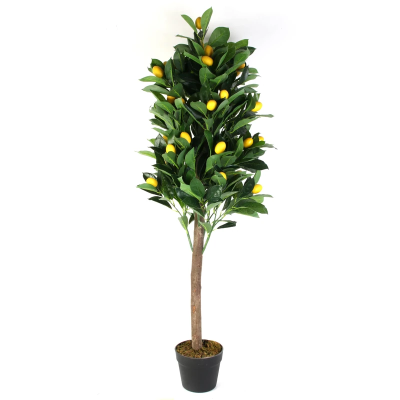JE CHERCHE UNE IDEE Home Deco Factory Hd4153 Artificial Lemon Tree Plant Decoration 120C - Image 1