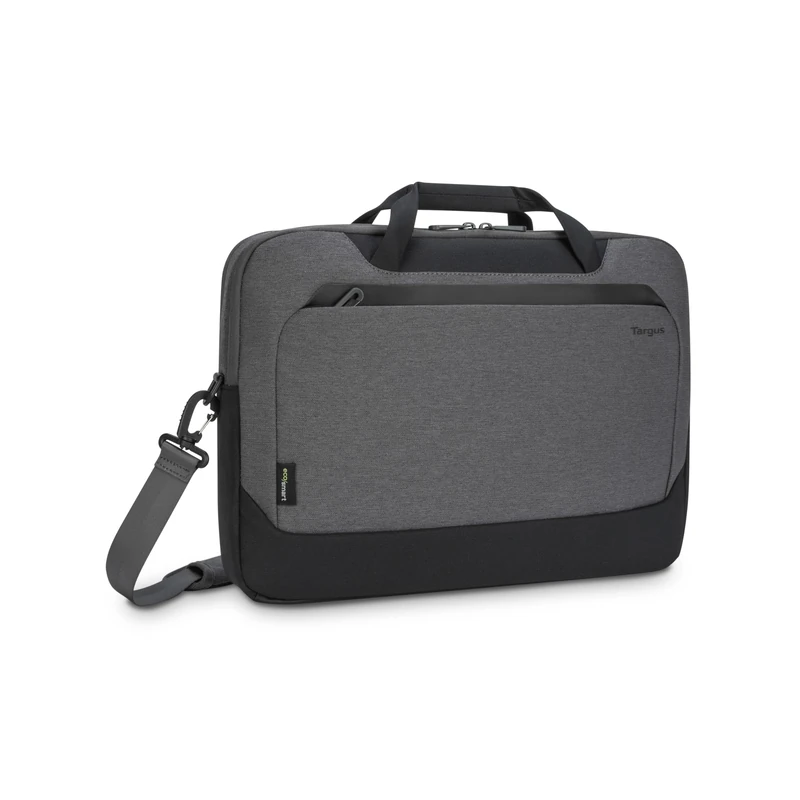 Targus Cypress Briefcase with EcoSmart Designed for Business Traveler and School fit up to 15.6-Inch Laptop/Notebook, Gray (TBT92602GL)