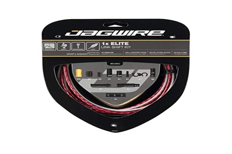 Jagwire Elite Link Shift/Gear Cable Kit (x1 Cable) - Red