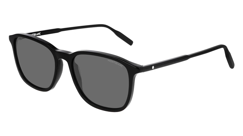 Montblanc MB0082S Black/Grey 53/17/150 men Sunglasses