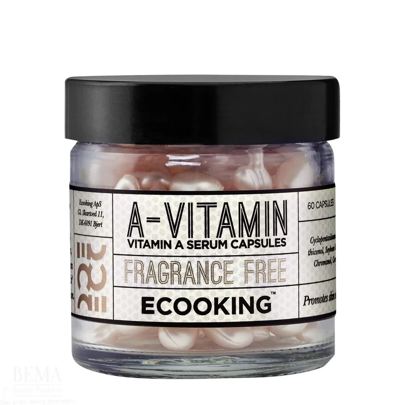 Ecooking Compatible - Vitamin A Serum Capsules 60 Pieces - Image 1
