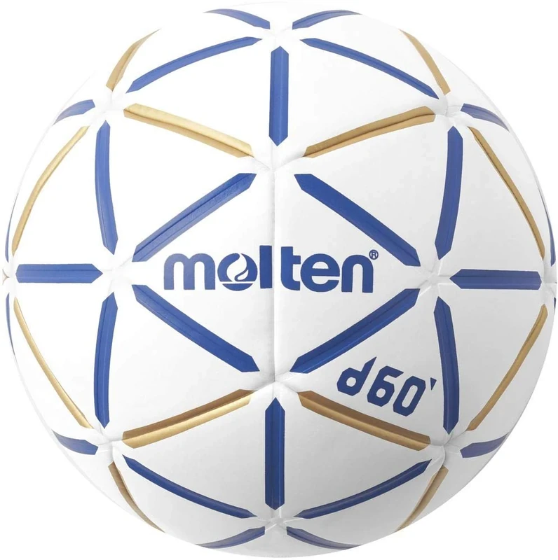 Molten d60 Handball White/Blue/Gold 1