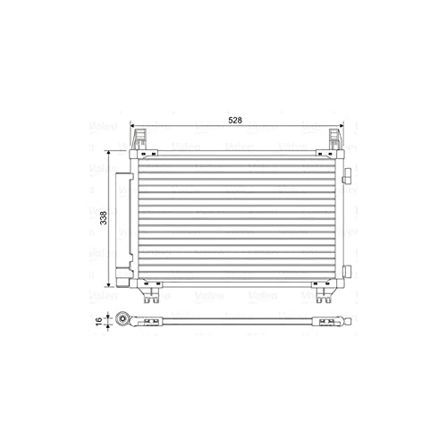 Valeo Condenser, Air Conditioning 814449