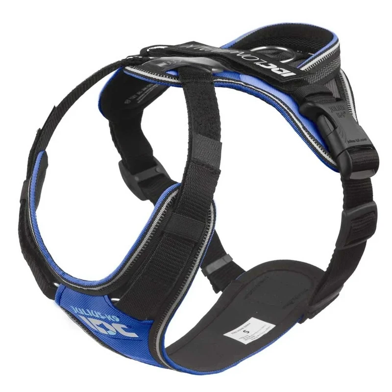 JULIUS-K9 IDC Longwalk Y-Harness, Blue-Gray, Size: 2XL