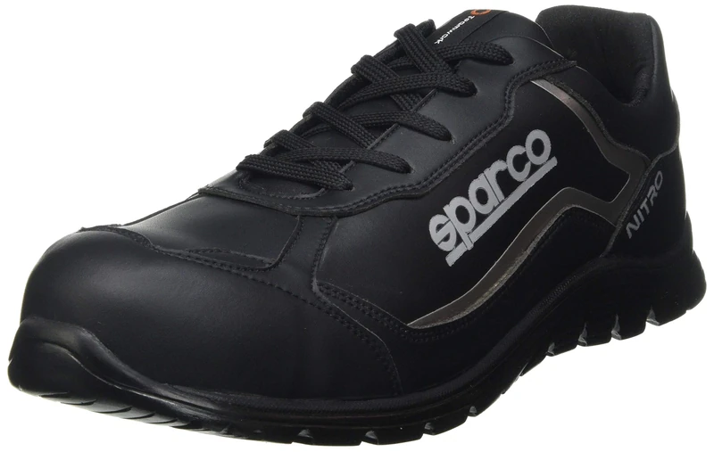 Sparco - Nitro Mikko ESD S3L SR FO - Unisex Safety Shoes Running - Water Repellent Work Shoes - Composite Toe Cap - Non-slip Sole - Breathable - EU 41