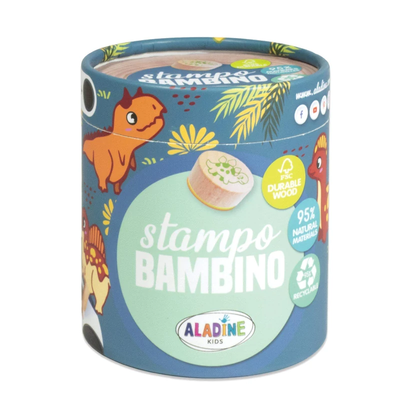 Aladine Art Supplies, STAMPO Bambino Dinosaur - Image 1