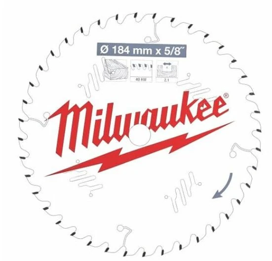 Milwaukee 4932471379 Disc W 184 x 5, 8 x 2.1 x 40 Atb