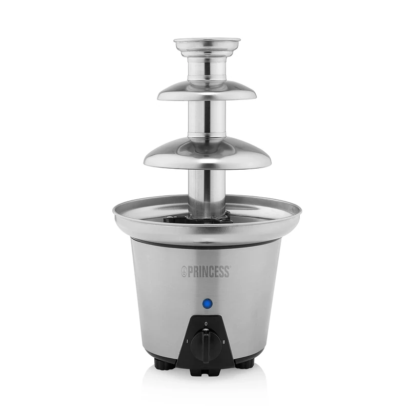 Princess Chocolate Fountain XL - 3 Levels, Warming Function, PFOA Free, 0.7 litres, 90 Watt, 292998