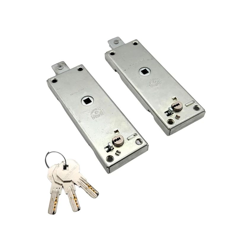 pair of locks W551.0822.0000 for tilting/garage round cylinder punched keys