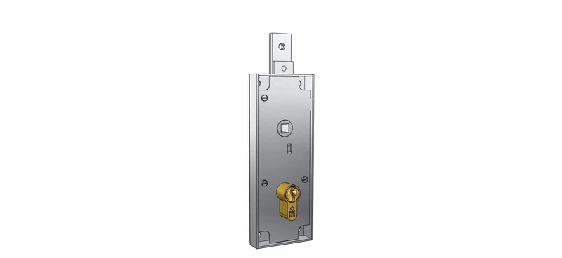 Lock for Tilting/Garage Cylinder European Profile wheelbase 60mm