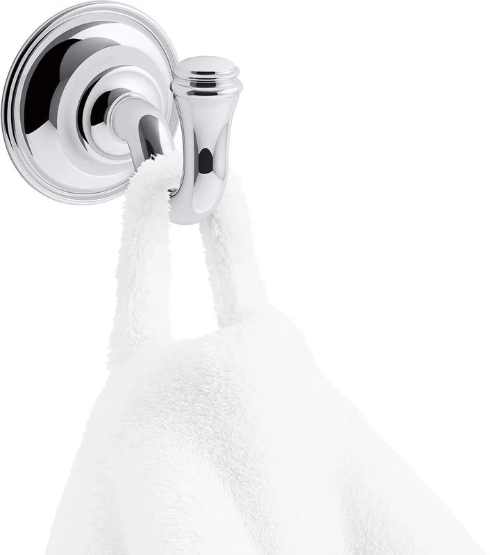 Kohler K-26500-CP Eclectic Robe Hooks, Polished Chrome