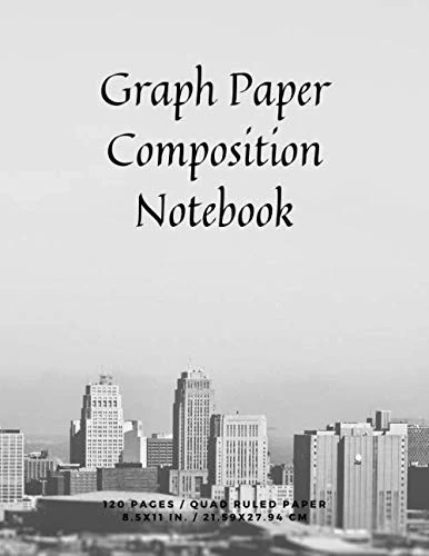 Graph Paper Composition Notebook: Grid Paper Notebook, Quad Ruled, 120 Pages (Large, 8.5 x 11)