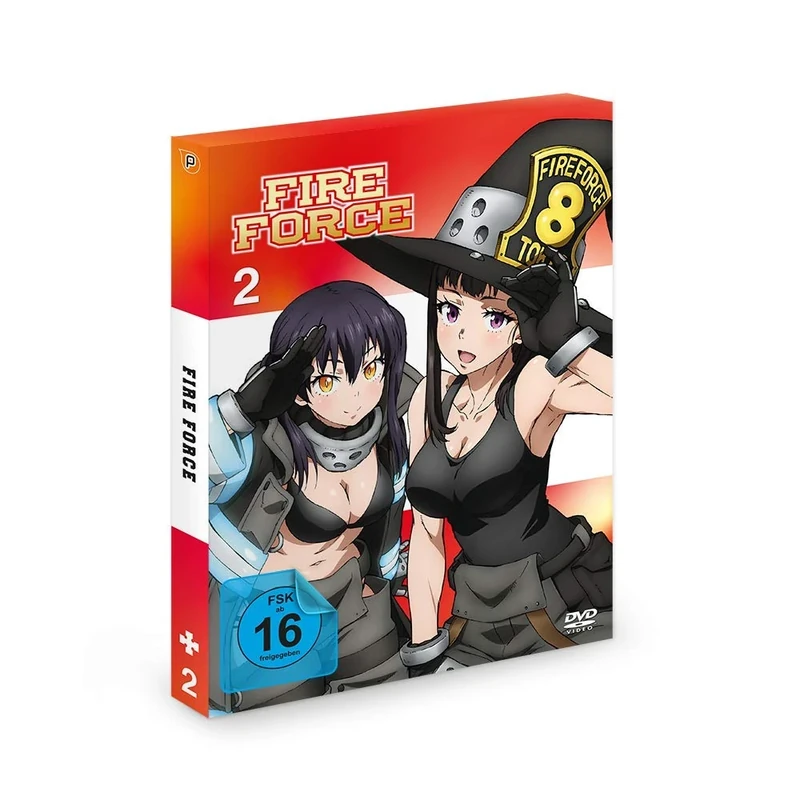 Fire Force - Enen no Shouboutai - Vol. 2 - DVD - (Eps.7-12): Deutsch