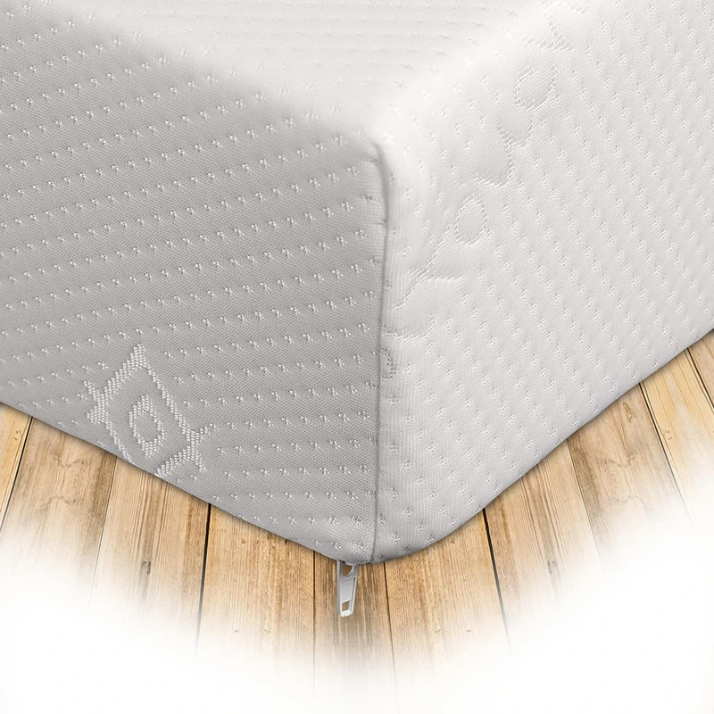 Starlight Beds Single Mattress - 3ft Memory Foam Mattress, 6-Inch Deep with Removable Cover (90cm x 190cm / 3ft x 6ft3)