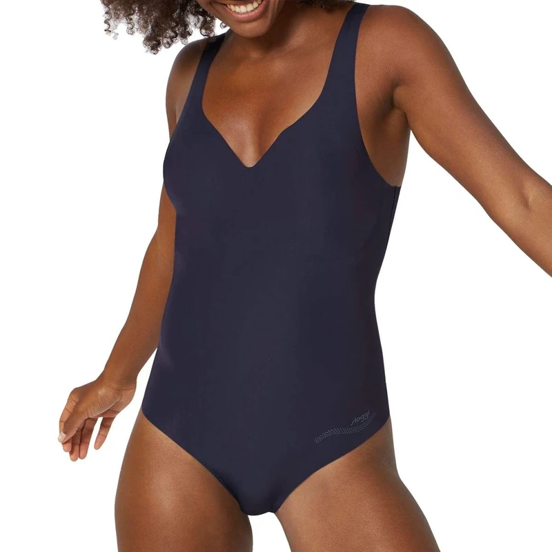 Sloggi Ladies Zero Feel Seamfree Body Pack of 1 (Navy, Medium) - Image 1