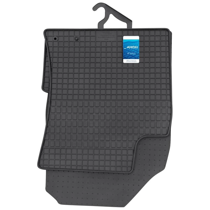 PETEX Rubber Mats Suitable for Cee'd from 06/2018 / Pro Cee'd from 01/2019 / XCeed from 2019 Black Set of 4