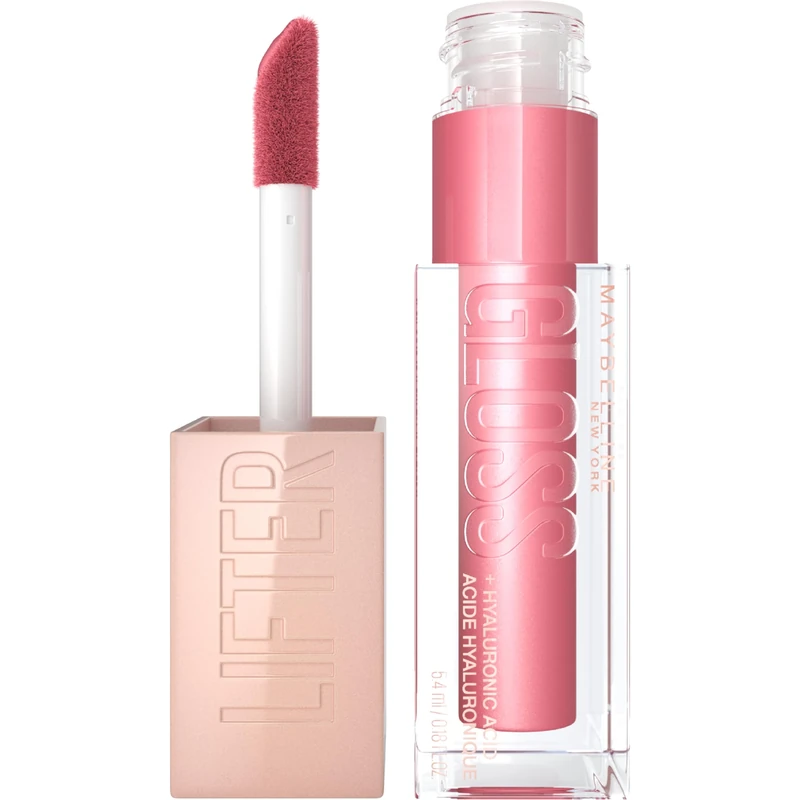 Maybelline Lifter Gloss Makeup with Hyaluronic Acid Moisturising High Gloss Moisturising Lips Full Surface Lip Petal 50ml