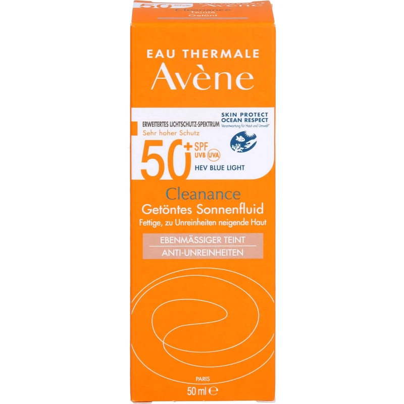 Avene Cleanance Sunscreen High Protection Tinted SPF50+ - 50ml